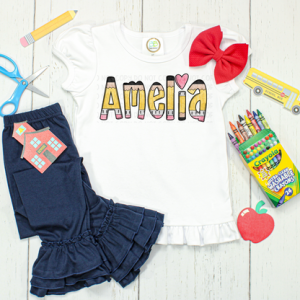 PENCIL NAME - CUSTOM TRANSFER