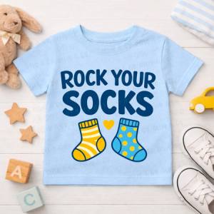 ROCK YOUR SOCKS *OLLIE & CO. EXCLUSIVE* - DTF TRANSFER