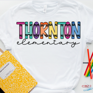 CRAYON SCHOOL NAME/TEACHER NAMES - CUSTOM TRANSFER