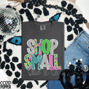 SHOP SMALL PREPPY TROPICAL PARADISE - CUSTOM TRANSFER