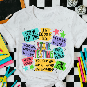 STATE TESTING *OLLIE & CO. EXCLUSIVE* - DTF TRANSFER