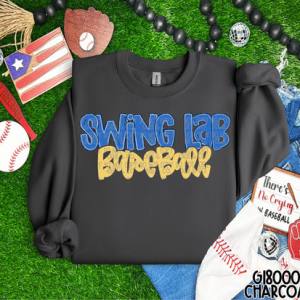 PASTEL BASEBALL/SOFTBALL HAND LETTERED MASCOT - CUSTOM TRANSFER