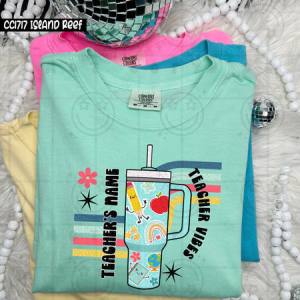 TEACHER'S NAME CUP - CUSTOM TRANSFER