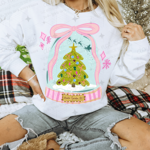 CHRISTMAS SNOWGLOBE WITH TOWN - CUSTOM TRANSFER