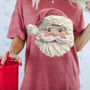 FIBER ART SANTA FAUX YARN - DTF TRANSFER