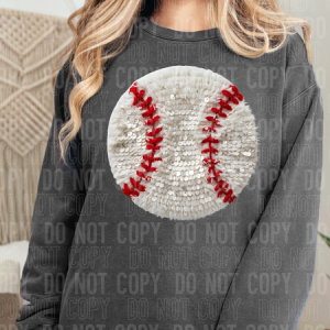 BASEBALL FAUX YARN - DTF TRANSFER