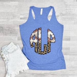 BASEBALL MONOGRAM - CUSTOM TRANSFER