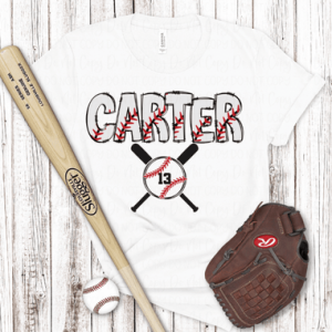 BASEBALL NAMES - CUSTOM TRANSFER