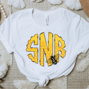 HONEYCOMB MONOGRAM - CUSTOM TRANSFER