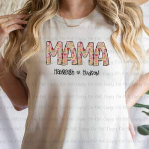 SPRING TITLE W/ KID NAMES - CUSTOM TRANSFER