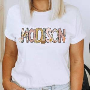 BOHO SPRING NAMES - CUSTOM TRANSFER