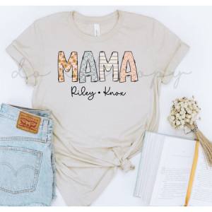 SPRING TITLE W/ KIDS NAME - CUSTOM TRANSFER