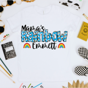 MAMA'S RAINBOW W/ NAME - CUSTOM TRANSFER