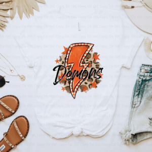 BOLTS W/ MASCOTS - CUSTOM TRANSFER