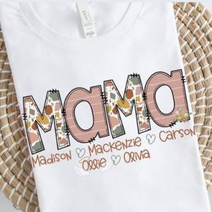 BOHO SPRING TITLES W/ KIDS NAME - CUSTOM TRANSFER