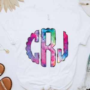 WATERCOLOR MONOGRAM - CUSTOM TRANSFER