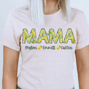 LEMON TITLE W/ KIDS NAME - CUSTOM TRANSFER