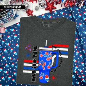 SHOP SMALL & SUPPORT LOCAL NAME CUP - CUSTOM TRANSFER