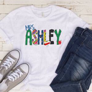 TEACHER NAMES - CUSTOM TRANSFER