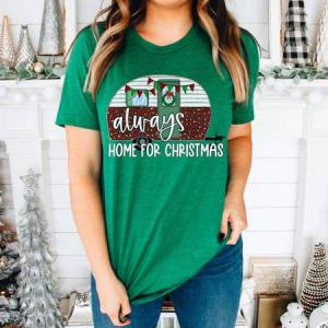 ALWAYS HOME FOR CHRISTMAS *OLLIE & CO. EXCLUSIVE* - DTF TRANSFER