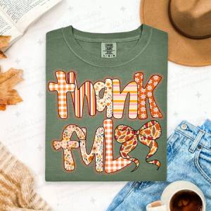 COQUETTE THANKFUL - DTF TRANSFER