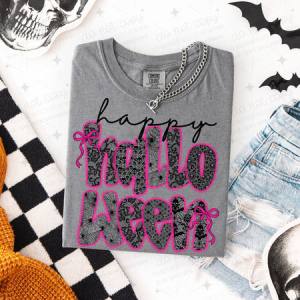 COQUETTE HAPPY HALLOWEEN - DTF TRANSFER