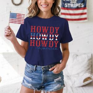 HOWDY AMERICA - DTF TRANSFER