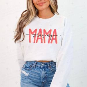 PRAYING MAMA - DTF TRANSFER