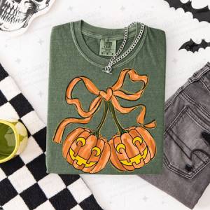 COQUETTE JACK O LANTERN CHERRIES - DTF TRANSFER