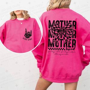 COQUETTE ROCKIN' MAMA - FRONT+BACK - DTF TRANSFER