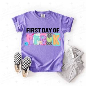 FIRST DAY OF PRE-K - DTF TRANSFER