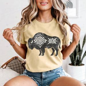 AZTEC BUFFALO - DTF TRANSFER