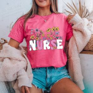 FLORAL NURSE - DTF TRANSFER