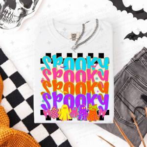 COQUETTE BRIGHT SPOOKY STACKED - DTF TRANSFER