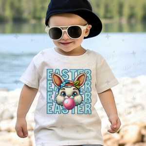 EASTER STACKED - FAUX EMBROIDERY - DTF TRANSFER