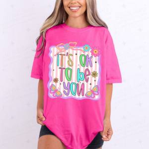 COQUETTE IT'S OK TO BE YOU - DTF TRANSFER