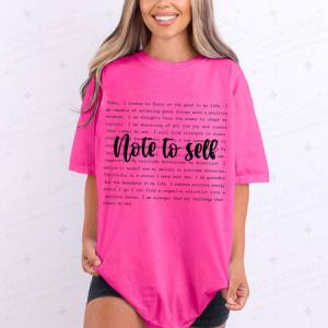 NOTE TO SELF - DTF TRANSFER