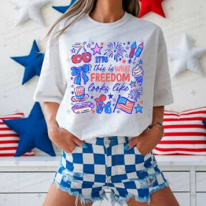 COQUETTE THIS IS WHAT FREEDOM LOOKS LIKE - DTF TRANSFER