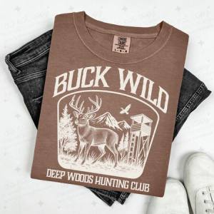 BUCK WILD - DTF TRANSFER