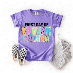 FIRST DAY OF KINDERGARTEN - DTF TRANSFER