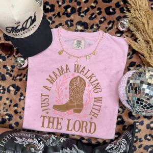 JUST A MAMA WALKING WITH THE LORD - DTF TRANSFER