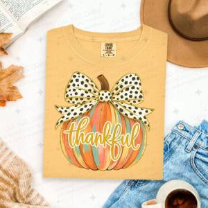 COQUETTE THANKFUL PUMPKIN - DTF TRANSFER
