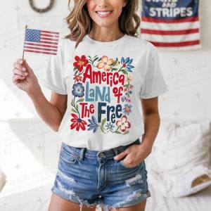 AMERICA LAND OF THE FREE - DTF TRANSFER