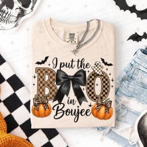 COQUETTE I PUT THE BOO IN BOUJEE - DTF TRANSFER