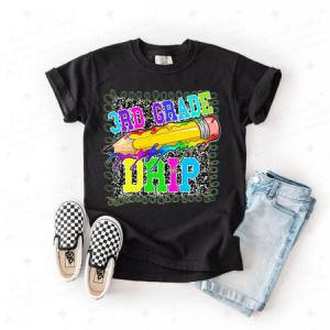 3RD GRADE DRIP - DTF TRANSFER