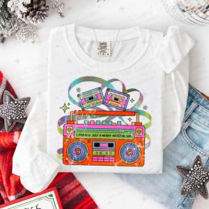 CHRISTMAS MIX TAPES - DTF TRANSFER