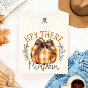 COQUETTE HEY THERE PUMPKIN - DTF TRANSFER