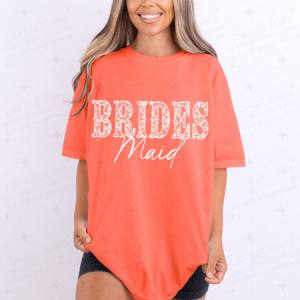 BRIDESMAID - FAUX LACE - DTF TRANSFER
