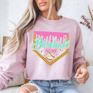 BASEBALL AUNT - DTF TRANSFER