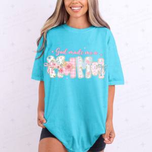 COQUETTE GOD MADE ME A MAMA - DTF TRANSFER